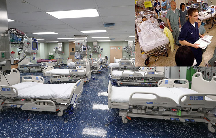 প্রায় ৩৩ বছর আগে ১৯৮৭ সালের নভেম্বরে প্রথম হাসপাতালে পরিণত হয় ইউএসএনএস কম্ফোর্ট। এর আগে তেল বহনের জাহাজের কাজ করত এটি। যুদ্ধ বা আপদকালীন পরিস্থিতিতে দ্রæত চিকিত্সাব্যবস্থা প্রদানের জন্য এই জাহাজ রক্ষণাবেক্ষণ করত মার্কিন নেভি। প্রায় ১,০০০ টি শয্যার ব্যবস্থা রয়েছে এই জাহাজে। রয়েছে ১২টি অপারেশন থিয়েটার।