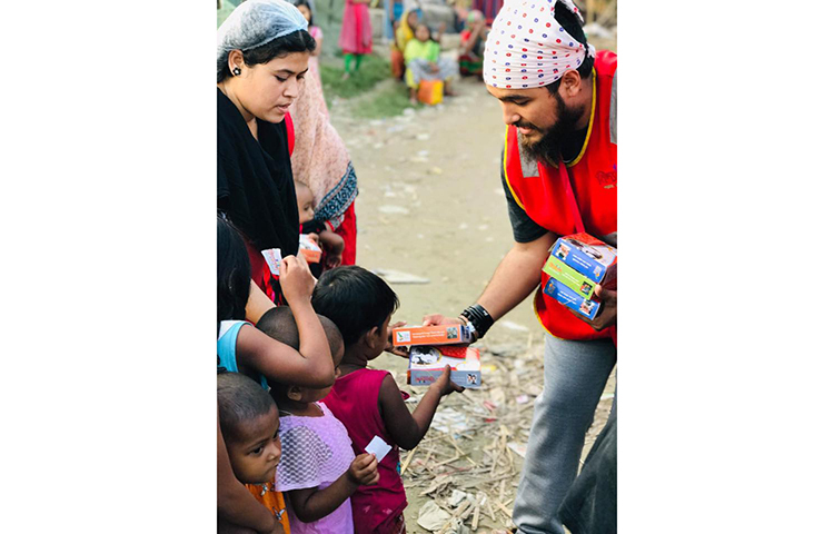 এ ধরনের কার্যক্রমে অংশ নিতে পেরে আনন্দিত নোবেল।