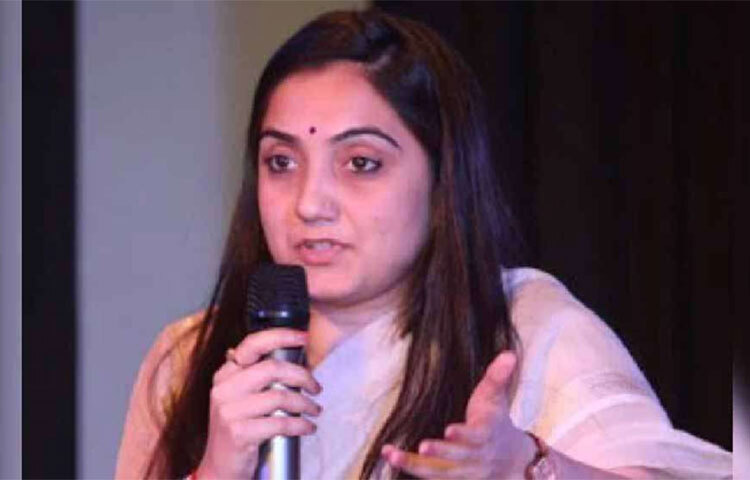 ২০০৮ সালে দিল্লি বিশ্ববিদ্যালয়ের ছাত্র সংসদের সভানেত্রী হন নূপুর শর্মা। ছবি: সংগৃহীত