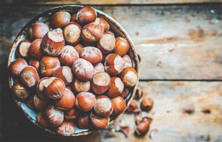 হ্যাজেলনাট: অন্যান্য বেশিরভাগ বাদামের মতোই হ্যাজেলনাট হৃদরোগে উপকারি প্রভাব ফেলে। হ্যাজনালট প্রদাহ হ্রাস করতে এবং ট্রাইগ্লিসারাইডের মাত্রা হ্রাস করতে সহায়তা করে। এটি খারাপ কোলেস্টেরল হ্রাস করার সাথে সাথে রক্তে ভিটামিন ই এর মাত্রা বাড়িয়ে তুলতে সাহায্য করে।