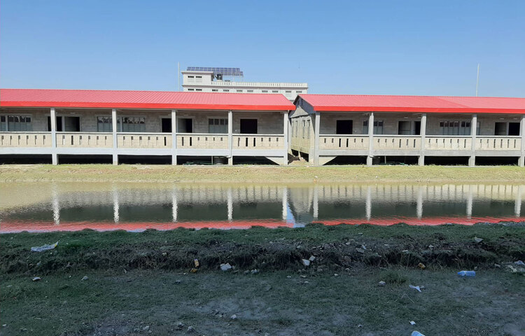 রোহিঙ্গাদের ভাসানচরে বসবাসের জন্য সব ধরনের সুযোগ-সুবিধা রয়েছে। ছবি: জাগো নিউজ