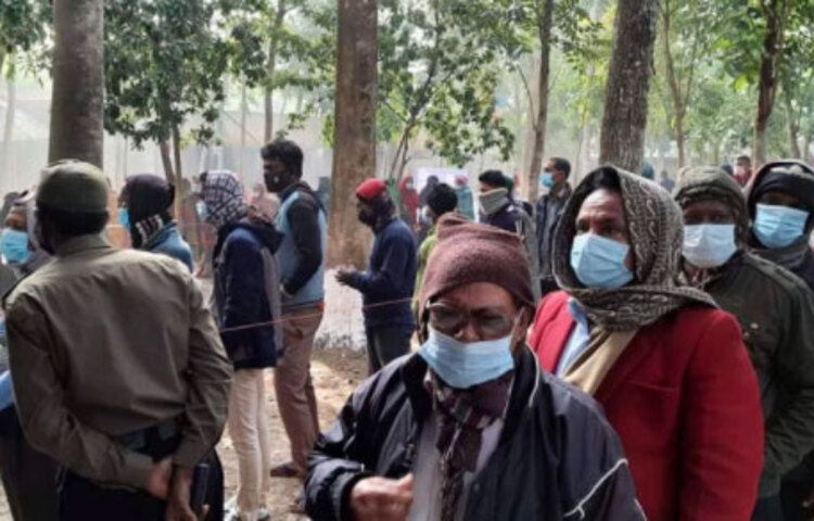 প্রথম ধাপে অনুষ্ঠিত পৌর নির্বাচনে ঢাকার ধামরাইয়ে শান্তিপূর্ণভাবে ভোটগ্রহণ সম্পন্ন হয়। ছবি: জাগো নিউজ