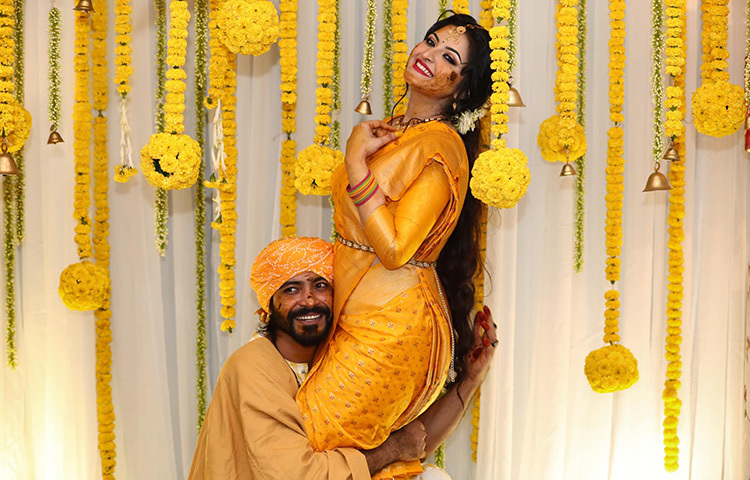 গত বছরের ১৭ অক্টোবর তাদের বিয়ে হয়। ছবি: ফেসবুক