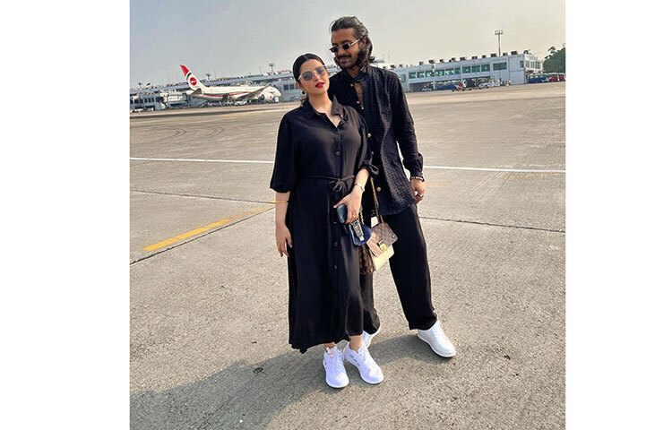 কোথায় ঈদ করবেন পরীমনি তা পরিষ্কার করে কিছু জানাননি। ছবি: ফেসবুক