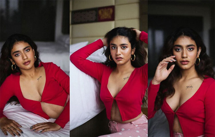 প্রিয়া প্রকাশকে সুরজ ভার্মা পরিচালিত মালয়ালম ছবি ‘কোল্লা’ এবং প্রশান্ত মাম্বুলির হিন্দি ছবি ‘শ্রীদেবী বাংলো’-তেও দেখা যাবে। ছবি: সংগৃহীত