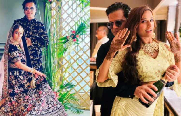 নিজের ইনস্টাগ্রাম হ্যান্ডেলে মেহন্দি অনুষ্ঠানের ছবি শেয়ার করেন স্যাম। যেখানে পুনমকে সবুজ রঙের লেহঙ্গায় দেখা যায়। তবে বিয়ের দিনে কালো রঙের জমকালো লেহঙ্গায় সেজে সাতপাকে বাঁধা পড়েন পুনম।