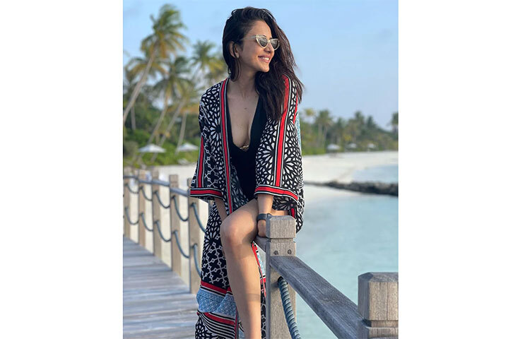 হাস্যোজ্জ্বল রাকুল। জানা গেছে, আর্মি পাবলিক স্কুলে পড়াশোনা করেছেন রাকুল। ছবি: সংগৃহীত