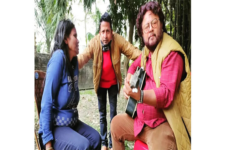 এই ছবির সংগীত পরিচালনা করবেন সিধু। তার তত্ত¡বাবধানেই প্লেব্যাক করবেন রানু মণ্ডল। ছবি: সংগৃহীত