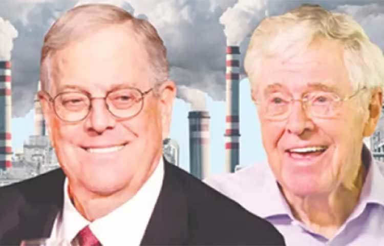 কোচ পরিবার: কোচ ভাইদের সম্মিলিত সম্পদের পরিমাণ ১২৪ দশমিক ৫ বিলিয়ন ডলার। তারা এখন বিশ্বে তৃতীয় ধনী পরিবার। তেলের ব্যবসা দিয়ে এরা ব্যবসা শুরু করে। কিন্তু এখন তাদের মনোযোগ রাজনীতিতে। পাশাপাশি বিভিন্ন গবেষণা প্রতিষ্ঠানেও তারা এখন বিনিয়োগ করছে।