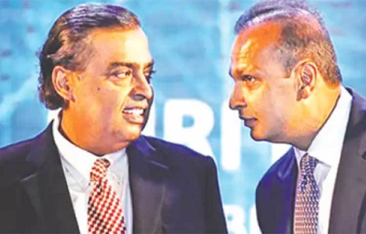 মুকেশ ও অনিল আম্বানি: ভারতের বিখ্যাত আম্বানি পরিবারের সম্পদের পরিমাণ ৫২ দশমিক ৩ বিলিয়ন ডলার। টেক্সটাইল শিল্প দিয়ে এই পরিবারের ব্যবসায়িক যাত্রা শুরু করেন ধীরুভাই আম্বানি। পরবর্তীকালে আরও অনেক ব্যবসায় যুক্ত হয় এই পরিবার।