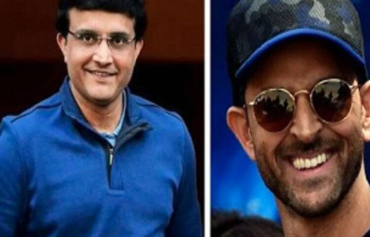 একটি চ্যাট শোয়ে বলিউড তারকা নেহা ধুপিয়াকে সৌরভ নিজেই জানালেন, ‘হৃত্বিক রোশন তার বায়োপিকে অভিনয় করলে ভাল লাগবে। কিন্তু হৃত্বিককে আমার মতো চেহারা করতে হবে। যাতে আমার মতো দেখতে লাগে স্ক্রিনে।