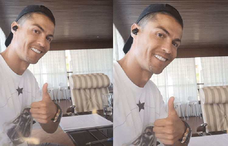 ফুটবলের কারণে অনেক আগেই পড়াশোনা ছেড়েছেন সিআর সেভেন। এবার কোয়ারেন্টাইনে পড়াশোনা করাকেই চ্যালেঞ্জ হিসেবে নিচ্ছেন বলে টুইট করেছেন তিনি।