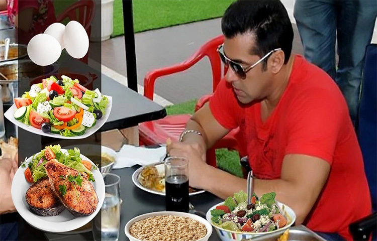 দুপুরে সপ্তাহে চারদিন শুধু ফল খেয়ে থাকেন সালমান খান। বাকি তিন দিন দুপরে সালমান খান দক্ষিণ ভারতীয় খাবার। যেমন ধোসা ও ইডলি। কোনো কোনো সময় দক্ষিণ ভারতীয় খাবার না খেয়ে তিনি বেছে নেন সালাদ ও গ্রিলড ফিস। কোনো কোনো দিন দুপুরে স্বাদ পালটে খান ভাত ও চিকেন, রুটি ও পছন্দের সবজি। ছবি: সংগৃহীত