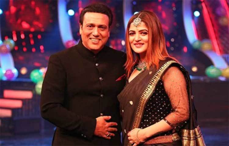 গোবিন্দর সাথে শ্রাবন্তীর আনন্দঘন সময়।