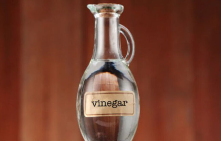 ভিনিগার: কয়েক কাপ পানিতে ১ চা চামচ ভিনিগার মিশিয়ে দাগের জায়গায় স্প্রে করে হালকা হাতে ঘষুন। কিছুক্ষণের মধ্যেই দাগ উঠে যাবে।