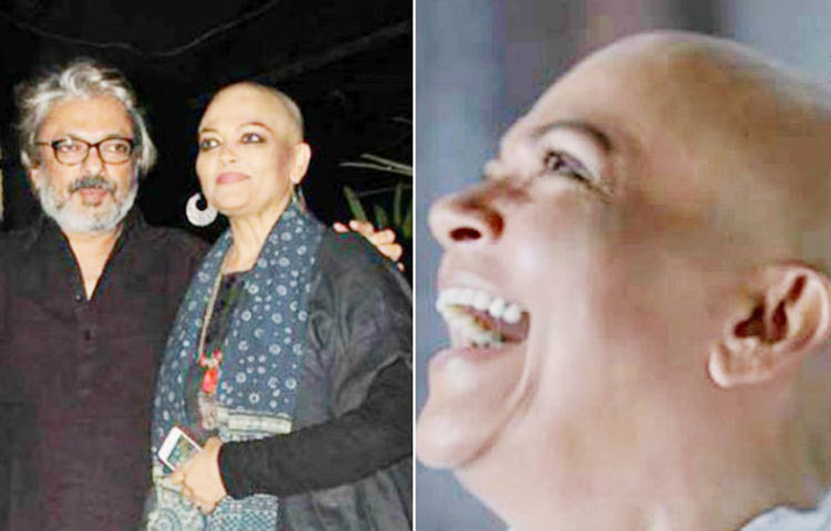 বাজিরাও মস্তানির জন্যমাথা মুড়িয়ে ফেলেন অভিনেত্রী তনভি আজমি।