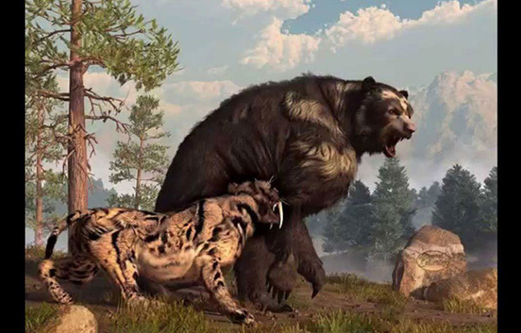 এমনকি, এদের ভয়ে সে সময় দক্ষিণ আমেরিকা থেকে প্লিসটোসিন মাংসাশী প্রাণীরাও লুপ্ত হয়ে গিয়েছিল।