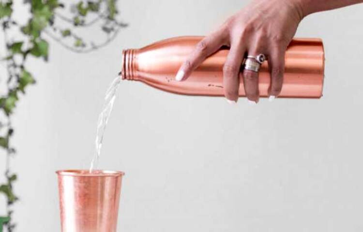 তামায় অ্যান্টি-মাইক্রোবায়াল, অ্যান্টি-ইনফ্ল্যামেটরি, অ্যান্টি-অক্সিড্যান্টস ও অ্যান্টি-কারসিনোজেনিক থাকে। যা শরীর ভালো রাখতে সাহায্য করে। তামা পানিতে আয়রনও সঞ্চার করে। পাশাপাশি এর অন্যান্য উপাদানও শরীরের একাধিক উপকার করে। ছবি: সংগৃহীত
