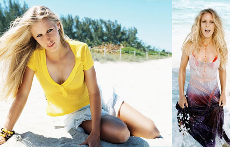 ইলেনা দেমেনতিভা : রুশ তারকা ইলেনা দেমেনতিভা টেনিস কোর্টে নিজেকে মেলে ধরতে ব্যস্ত থাকেন। বিভিন্ন ক্রীড়া ম্যাগাজিনে নিজেকে নগ্ন রূপে মেলে ধরতে পিছপা হন না এ রুশ তারকা।