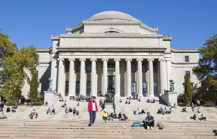 কলম্বিয়া বিশ্ববিদ্যালয়: ধনকুবের ছাত্র ১১ জন। ছাত্রদের সম্পদের মোট হিসেবে সবচেয়ে পিছিয়ে রয়েছে কলম্বিয়া বিশ্ববিদ্যালয়। এই বিশ্ববিদ্যালয়ের ধনী ছাত্রদের মোট সম্পদের মূল্য চার হাজার ৯০ কোটি ডলার। ধনকুবের ছাত্রদের অধিকাংশই রয়েছেন বিনিয়োগ শিল্পে। ছবি: সংগৃহীত