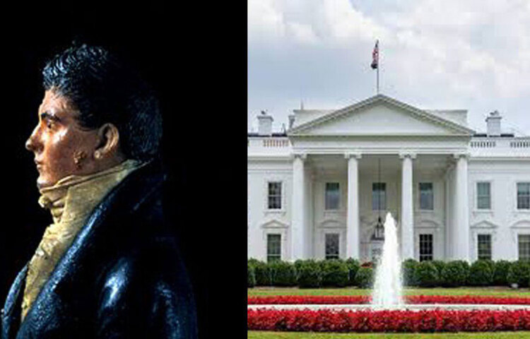 হোয়াইট হাউসের নির্মাণকারী স্থপতি জেমস হোবান ছিলেন জন্মসূত্রে আইরিশ। তিনি ১৭৮৫ খ্রিস্টাব্দে ফিলাডেলফিয়ায় ক্যারিয়ার শুরু করেছিলেন। আমেরিকার প্রেসিডেন্টের বাসভবন হওয়ার ১০০ বছর পর অবধি এই বাড়ির নাম ছিল ‘এগজিকিউটিভ রেসিডেন্স’।