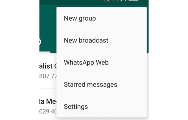 ডান দিকে তিনটে ডট্ এ ক্লিক করে সেটিংসে ক্লিক করুন।