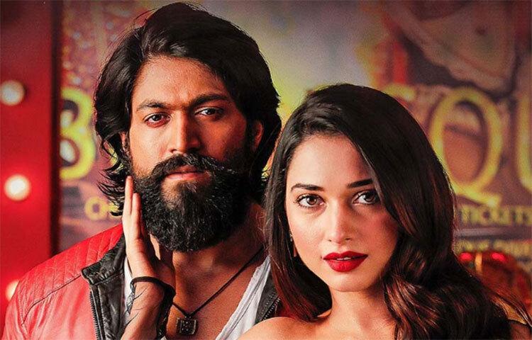 অবশেষে দীর্ঘ অপেক্ষার পর ২০২২ সালের ১৪ এপ্রিল ‘কেজিএফ-২’ মুক্তি পায়। ছবি: সংগৃহীত