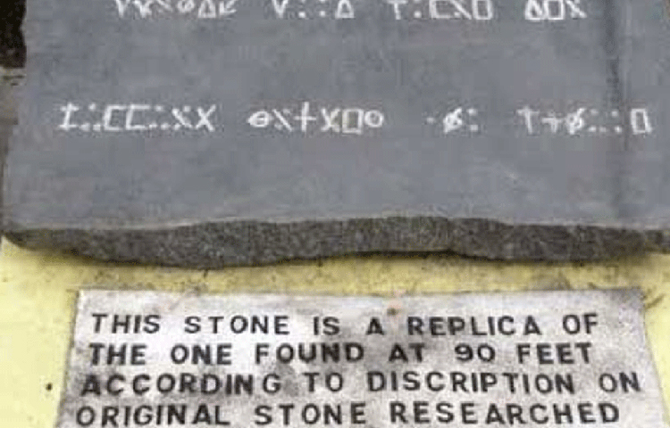 দীর্ঘ গবেষণা করার পর এক ঐতিহাসিক জানান, তাতে লেখা রয়েছে, ‘৪০ ফুট নীচে ২০ লাখ পাউন্ড পোঁতা রয়েছে।’ অর্থাৎ, ৯০ ফুট খোঁড়া হয়েছিল, আরও ৪০ ফুট মিলিয়ে মোট ১৩০ ফুট নীচে ওই গুপ্তধন লুকনো রয়েছে।