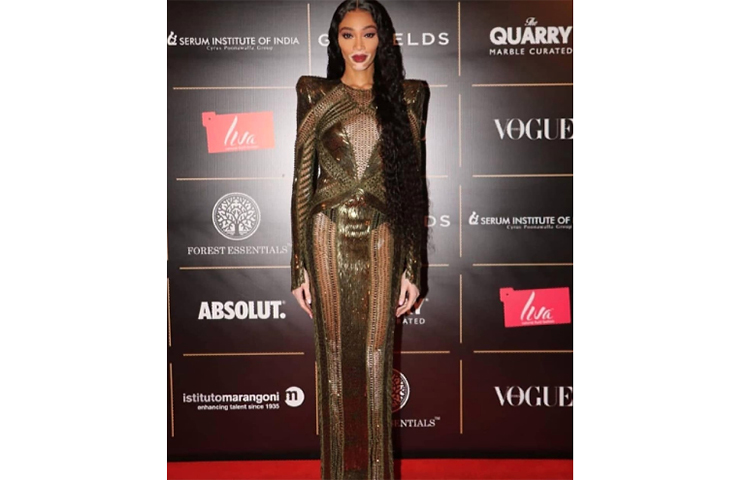 ‘ভোগ ওম্যান অফ দ্যা ইয়ার’-এর রেড কার্পেটে উনি হারলো।