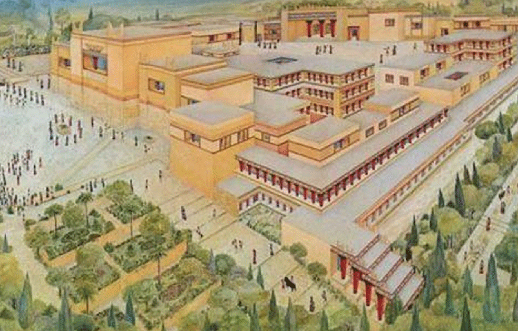 গ্রিক পুরাণ মতে, রাজা মিনোস-এর থেকে এই সভ্যতার নামকরণ করা হয়েছে। ২০ শতকে ব্রিটিশ প্রত্নতত্ত্ববিদ আর্থার ইভান্স এই সভ্যতা আবিষ্কার করেন।