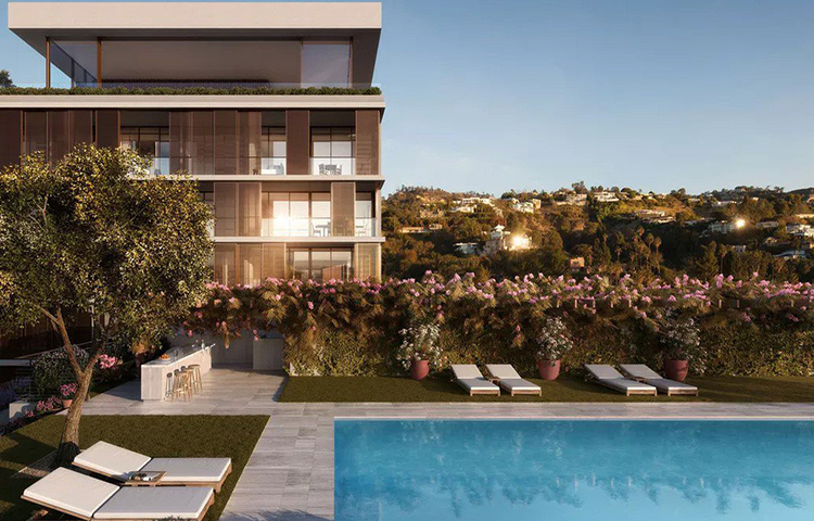 হোটেল ওয়েস্ট হলিউডের সাজসজ্জার প্রধান উপকরণ সবুজ গাছপালা। সেরা হোটেলের তালিকার চার নম্বরে থাকা এই অতিথি নিবাস একেবারেই প্রকৃতিবন্ধু।