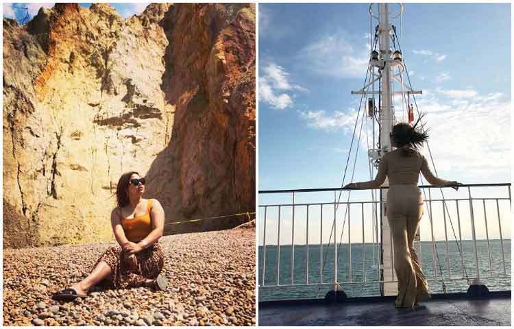 ভ্রমণের সময় ভাবনার ছবি তোলার প্রহর।