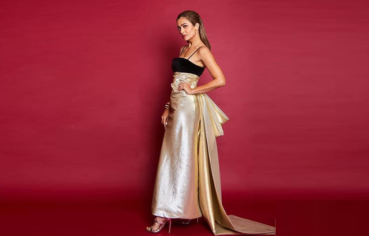 ভোগ বিউটি অ্যাওয়ার্ডসে হাজির হন মালাইকার বোন অমৃতা অরোরাও।