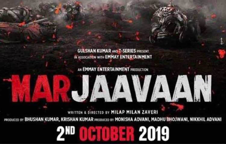 মরযাওয়া: রোম্যান্টিক-অ্যাকশন ড্রামা মরযাওয়া। পরিচালক মিলাপ জাভেরির ফিল্ম। এতে রিতেশ দেশমুখ, সিদ্ধার্থ মলহোত্র, তারা সুতারিয়া, রকুল প্রীত সিংহ মুখ্য চরিত্রে রয়েছেন। অক্টোবরের ২ তারিখে এর মুক্তি পাওয়ার কথা।