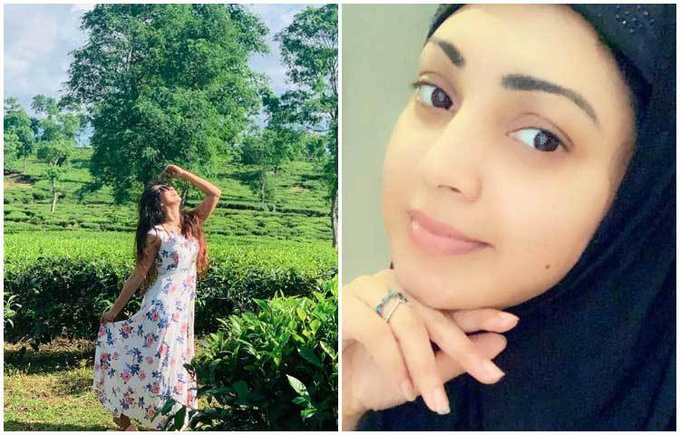 দুই রূপে প্রভা। মায়াবী দৃষ্টিতে দর্শকদের মুগ্ধ করছেন তিনি।