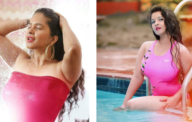 মনের ক্লান্তি দূর করতে সুবা সুইমিং সময় কাটান।