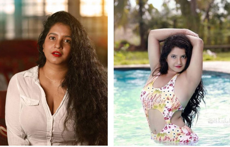 সুইমিংপুলের পানিতে শীতল হচ্ছেন সুবা।