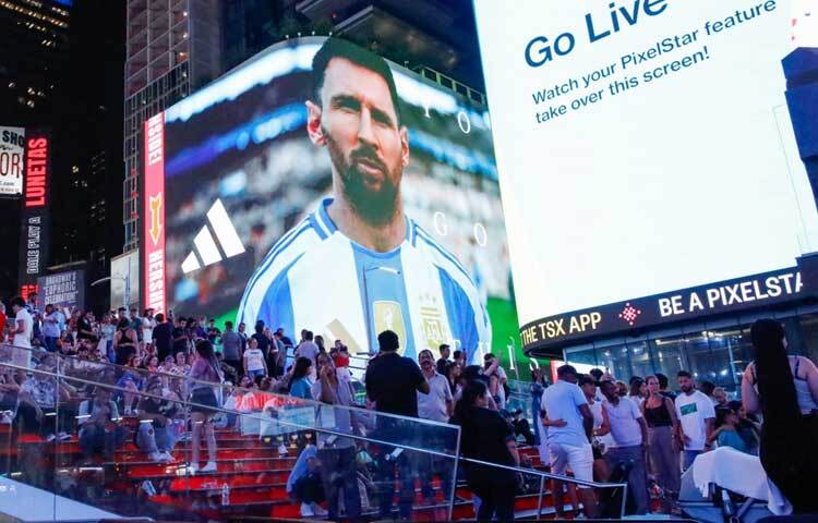 এছাড়া কোপা আমেরিকার ইতিহাসে তৃতীয় বয়স্ক ফুটবলার হিসেবেও গোল করলেন মেসি। ছবি: এএফপি