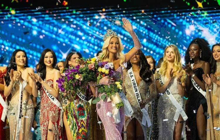 মিস ইউনিভার্সে প্রথম রানার আপ হয়েছেন নাইজেরিয়ার চিদিনমা আদেতশিনা। দ্বিতীয় রানারআপ হয়েছেন মেক্সিকোর মারিয়া ফার্নান্দা বেলট্রান।