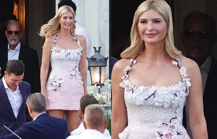 ইভাংকা বেছে নিয়েছিলেন রুচিশীল, অথচ রাজকীয় একটি লুক-যা তার ব্যক্তিত্বের সঙ্গে পুরোপুরি মানানসই।