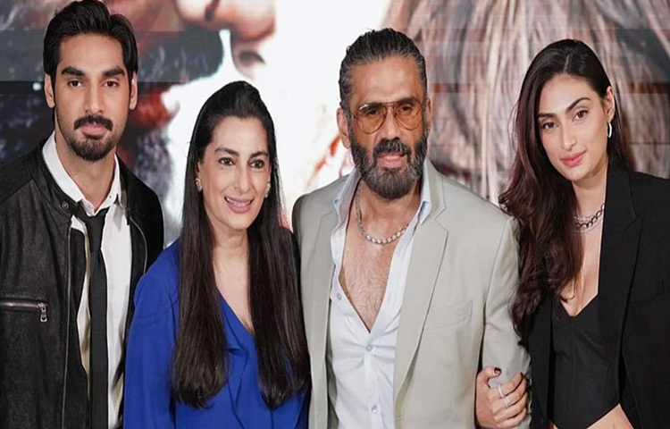 স্ত্রী মানা শেট্টি এবং দুই সন্তান আথিয়া ও আহান শেট্টিকে নিয়ে তার ব্যক্তিগত জীবন শান্ত ও স্থিতিশীল।