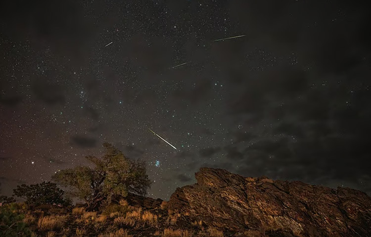 ২০২৪ সালে যুক্তরাষ্ট্রের ক্যালিফোর্নিয়ায় পারসিয়েডস উল্কাবৃষ্টি।