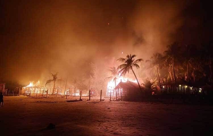 দুটি রিসোর্ট ছাড়াও আগুনে পাশের সায়রী ইকো রিসোর্টের কিছু ক্ষতি হয়েছে।