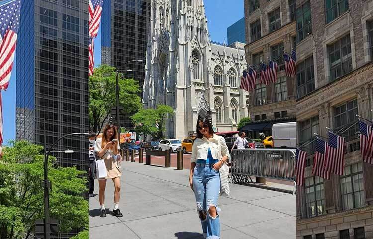 নীল টপের ওপর সাদা ডেনিম জ্যাকেট, হাই ওয়েস্ট রিপড জিনস আর পায়ে ম্যাচিং সাদা কনভারসের সঙ্গে স্ট্রিট স্টাইলে ক্যাজুয়াল লুকে ক্যামেরাবন্দি হয়েছেন তিশা। ছবি: ফেসবুক থেকে