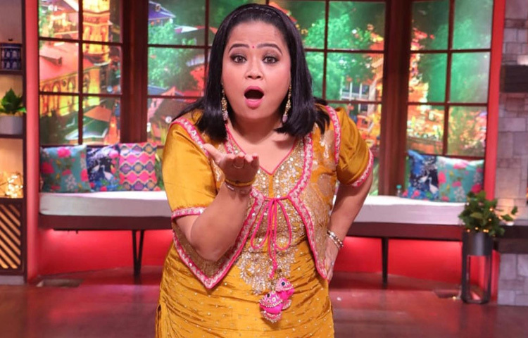 ‘কমেডি নাইটস’ এ মঞ্চ-উদযাপন করতে গিয়ে ভাইরাল হন তিনি। এছাড়া ‘দ্য কাপিল শর্মা শো’–তেও নিয়মিত অংশগ্রহণ করেন। ২০২৪-২৫ এ কালারস টিভি তে লঞ্চ হয় ‘লাফটার চিফস’ একটি বেসরকারি রাঁধন প্রতিযোগিতামূলক শো, যা উপস্থাপন করেন ভারতী।