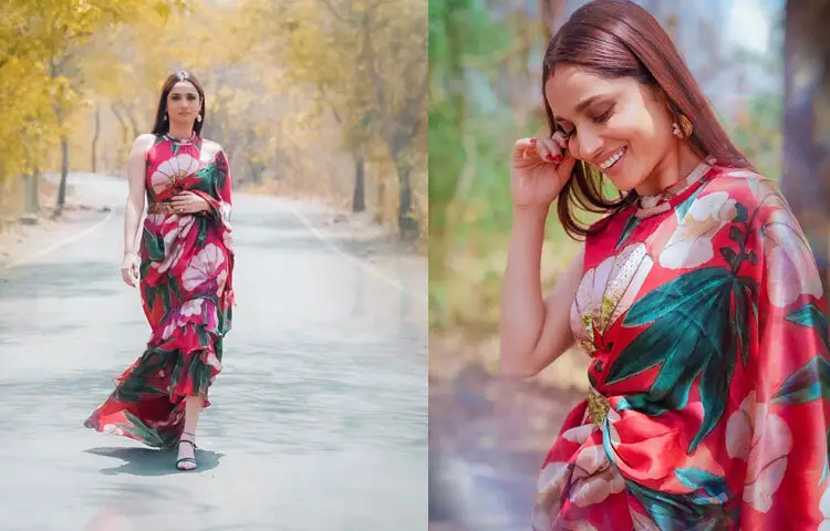 This beauty also caught everyone's attention by participating in the popular reality show 'Bigg Boss'.