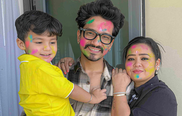 ২০১৭ সালে হর্ষ লিম্বাচিয়াকে বিয়ে করেন ভারতী। ২০২২ সালের এপ্রিলে তাদের ছেলে ‘লক্ষ’ জন্ম নেয়।