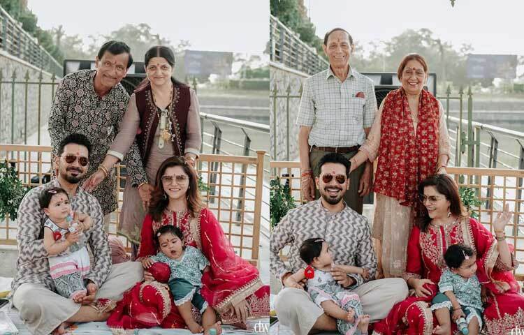 স্বামী ও দুই সন্তান নিয়ে সুখের সংসার তার।