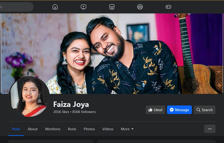 স্যোসাল মিডিয়ার মাধ্যমে পরিচিতি ও খ্যাতি অর্জন করা ফাইজা জয়ার ফলোয়ার সংখ্যা এখন সাড়ে ৮ লাখেরও বেশি। প্রযুক্তির বদৌলতে শূন্য থেকে পূর্ণ সফলতা অর্জন করা ফাইজা জয়া আলাপচারিতায় জানিয়েছেন সাফল্য ও সম্ভাবনার গল্প।