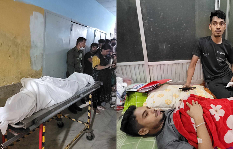 রাজধানীর বেইলি রোডের ভয়াবহ আগুনে নিহত ৪৬ জন, চিকিৎসাধীন ১২ জন। ছবি: আবদুল্লাহ আল মিরাজ